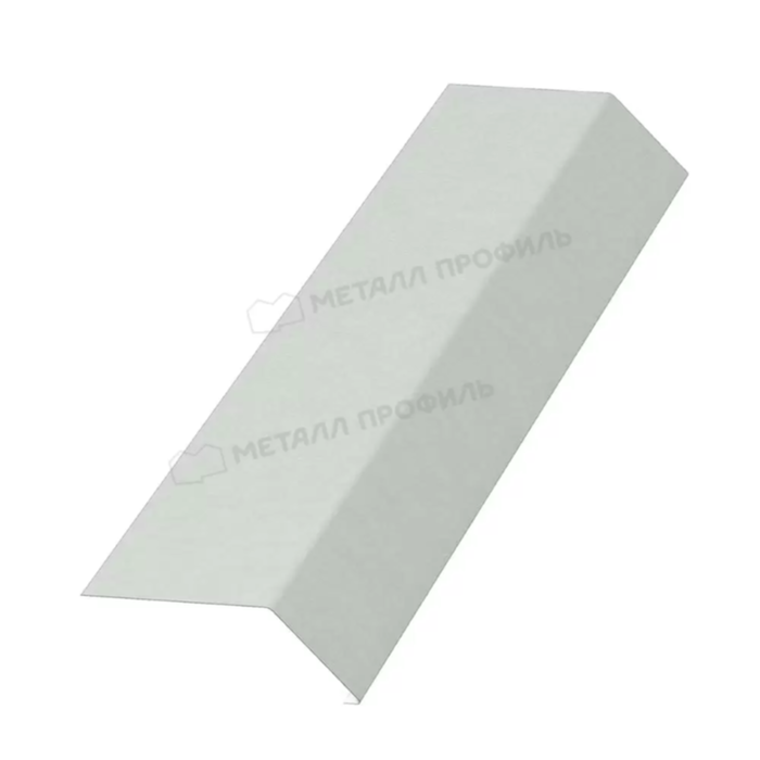 Купить планка металлпрофиль карнизная purman 0,5 мм 100х69 (2м)  чистый белый