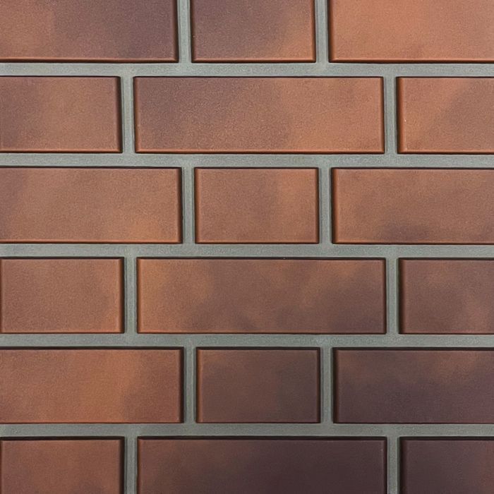 Купить фасадная панель fineber кирпич клинкерный 3d 1,045х0,44м 