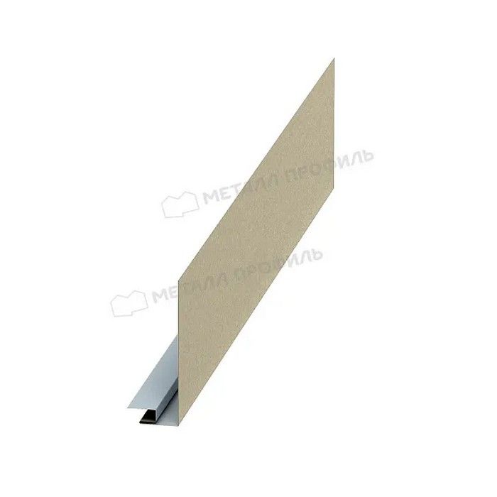 Купить планка металлпрофиль карнизного свеса сложная ecosteel 0.5 мм 250х50 (2м)