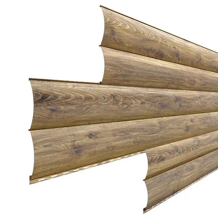 Купить сайдинг woodstock 28х330 ecosteel текстурированный 0,45 мм 