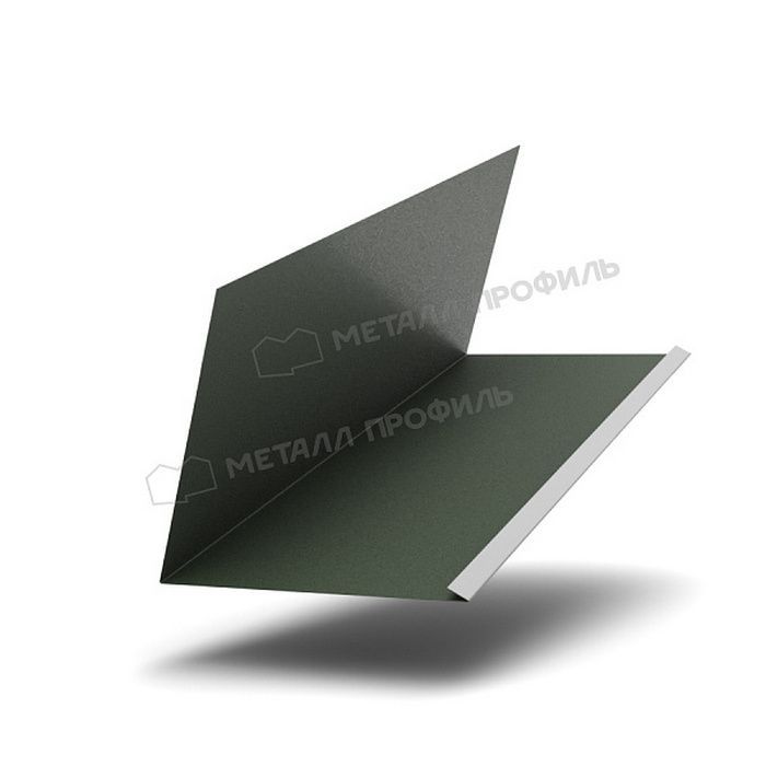 Купить планка примыкания верхняя к трубе fastclick viking mp 0,45 мм (250*240) (2м) бутылочно-зеленый