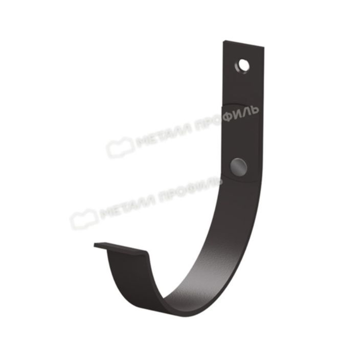 Купить foramina держатель желоба карнизный (короткий) d125*132(4 мм) серо-коричневый