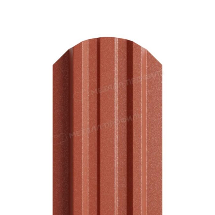 Купить штакетник металлпрофиль lаne-o 16,5х99 norman 0.5 мм коричневая медь