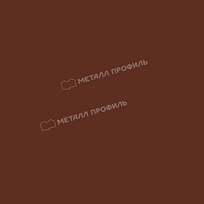 Купить планка завершающая 65х3000 pe   0.45 мм красное вино