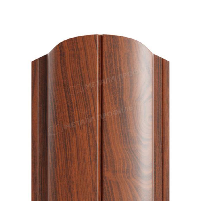 Купить штакетник металлпрофиль ellipse-o 19х126 ecosteel 0.5 мм 