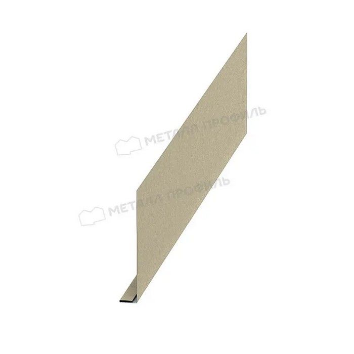 Купить планка металлпрофиль карнизного свеса ecosteel 0.5 мм 250х50 (2м)