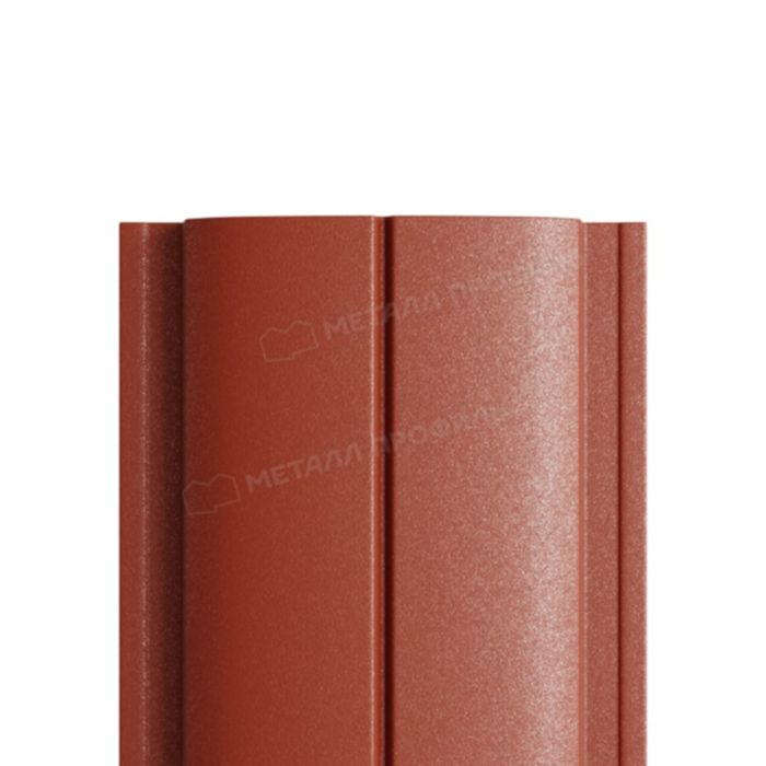 Купить штакетник металлпрофиль ellipse-t 19х126 norman 0.5 мм коричневая медь