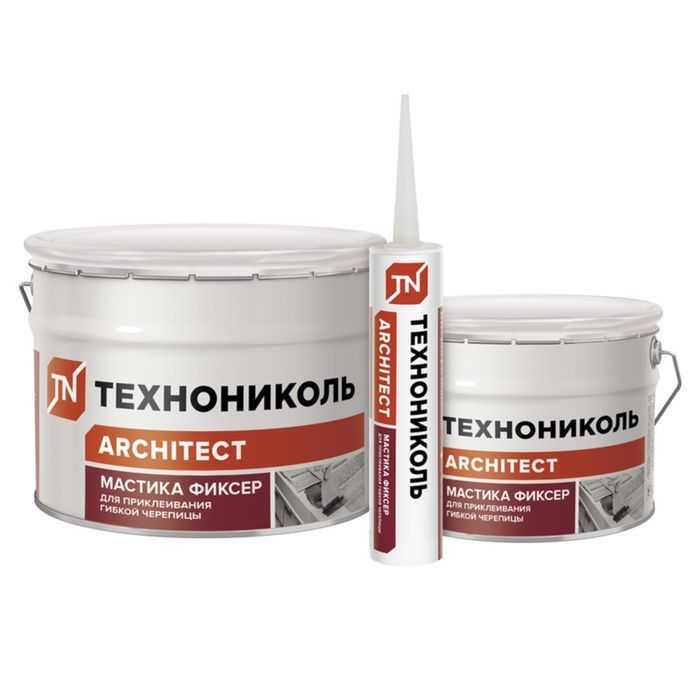 Купить мастика технониколь для гибкой черепицы (фиксер)
