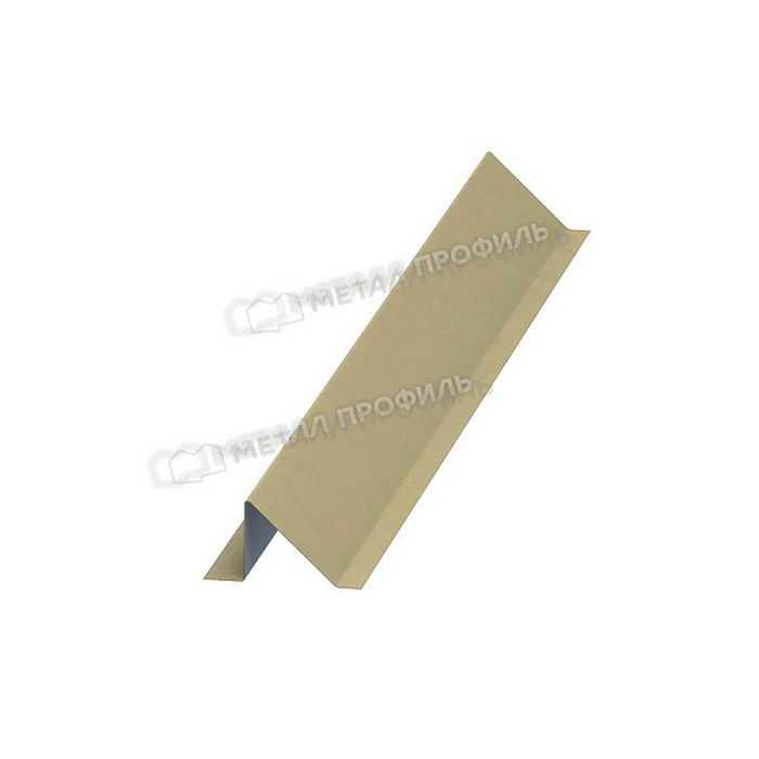 Купить планка снегозадержателя металлпрофиль pe 0,45 мм 95х65  ral 1014 (2м)