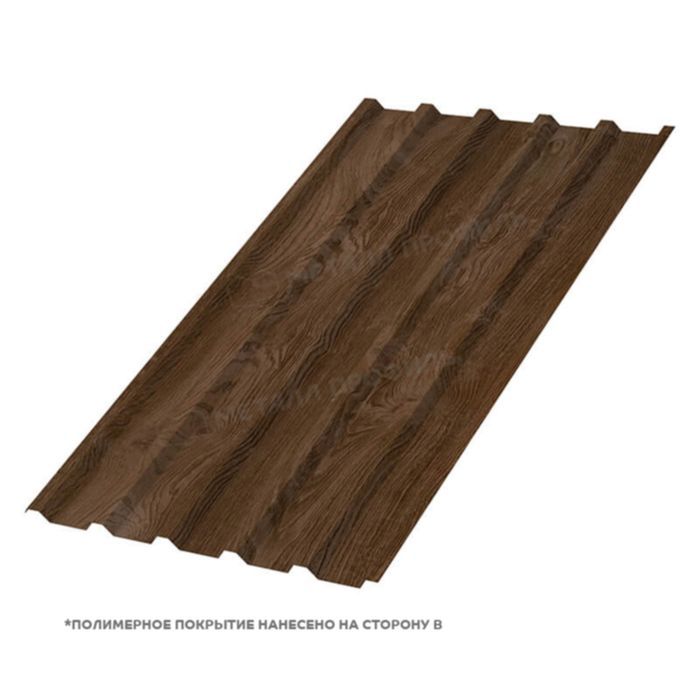 Купить профлист металлпрофиль мп-35 a, в ecosteel матовый двухсторонний 0,5 мм