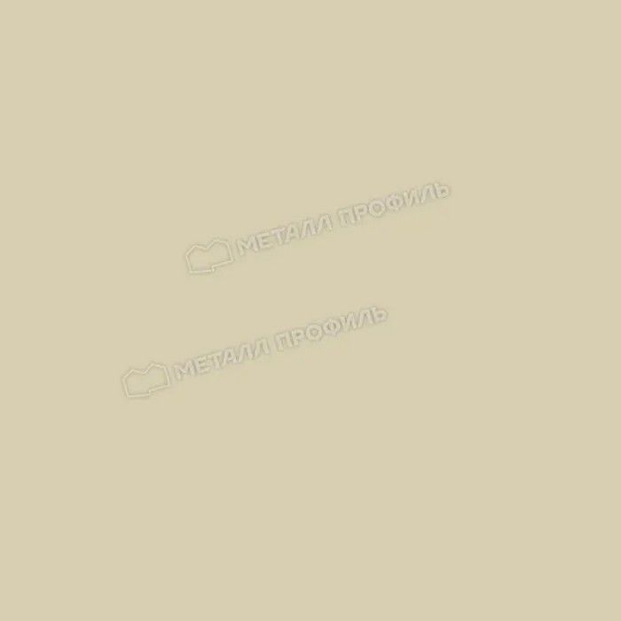 Купить планка завершающая 65х3000 pe   0.45 мм бежевый жемчуг