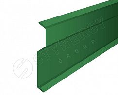 Купить планка примыкания внакладку corundum 0,5 мм ст (10*22*20*42*10) (2м)