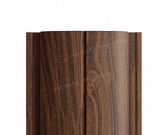 Купить штакетник металлпрофиль ellipse-t 19х126 ecosteel матовый двухсторонний 0.5 мм 