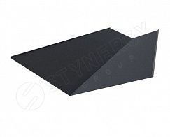 Купить планка ендова стинержи нижняя purrus матовый 0,5 мм 300х300 (2м)			