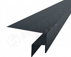 Купить планка околооконная сложная для smart фальц pro 200х50х35 graphite45 ral 7016 (3м)