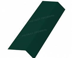 Купить планка металлпрофиль карнизная полиэстр 0,4мм 100х69 (2м)