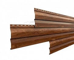 Купить металлический сайдинг металлпрофиль корабельный брус ecosteel (14*226) 0,5 мм 