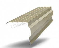 Купить планка торцевая металлпрофиль pe 0,45 мм (95*115) ral 1014 (2м)