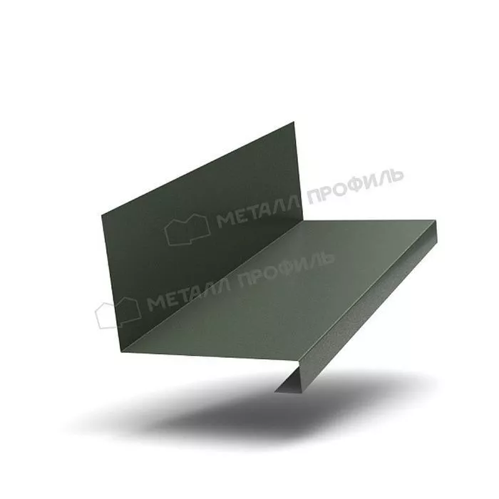 Купить планка примыкания нижняя к трубе fastclick viking mp-e 0,5 мм (150*200) (2м) бутылочно-зеленый