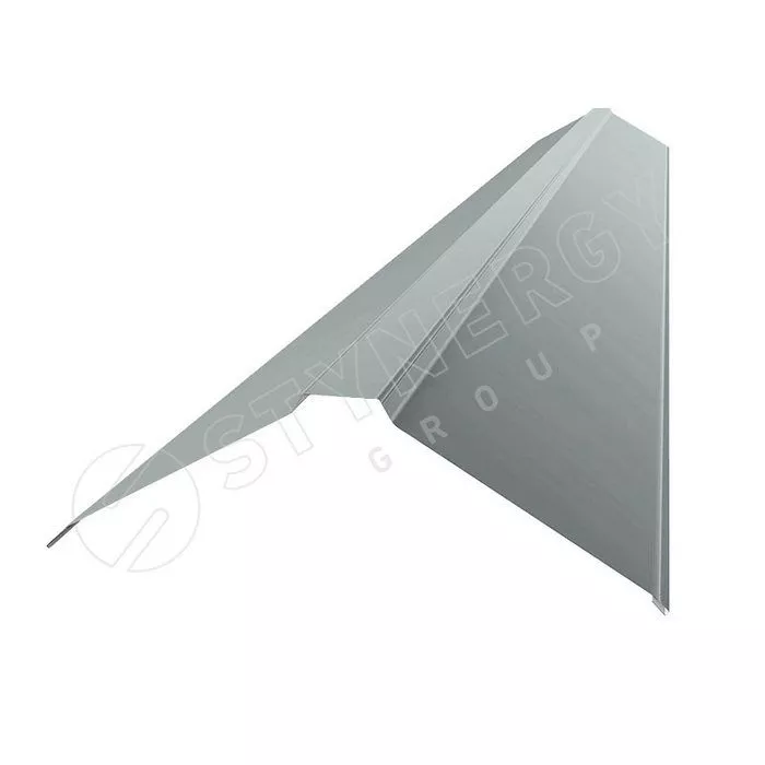 Купить конек стинержи плоский фигурный graphite45 0,45 мм 120x120 (2м) железно-серый