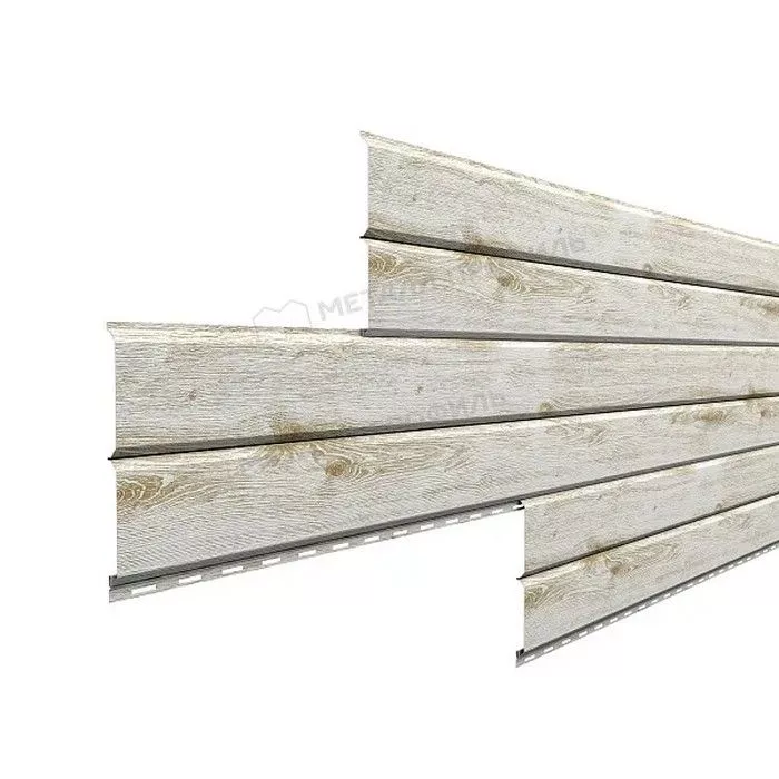 Купить металлический сайдинг металлпрофиль lбрус ecosteel матовый (15*240) 0,5 мм  