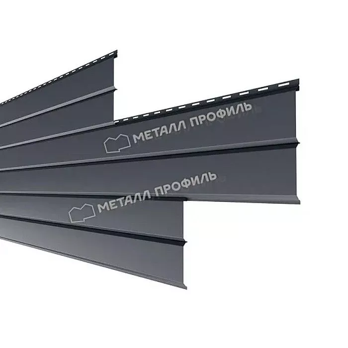 металлический сайдинг металлпрофиль l-брус xl (14*335) purman 0,5 мм серый графит Купить металлический сайдинг металлпрофиль l-брус xl (14*335) purman 0,5 мм серый графит
