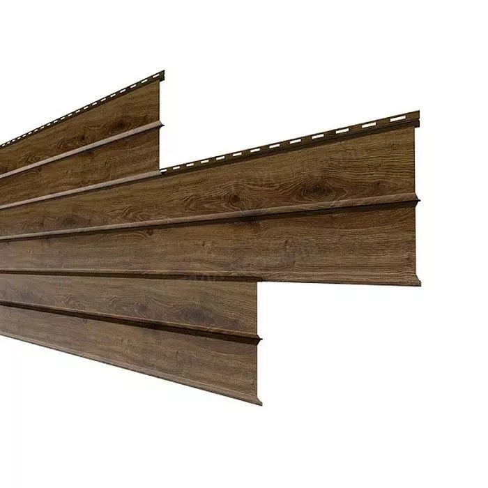 Купить металлический софит l-брус 15х240 ecosteel матовый 0.45мм 