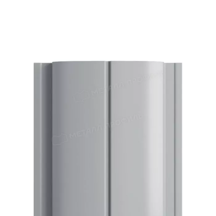 Купить штакетник металлпрофиль ellipse-t 19х126 norman 0.5 мм серый