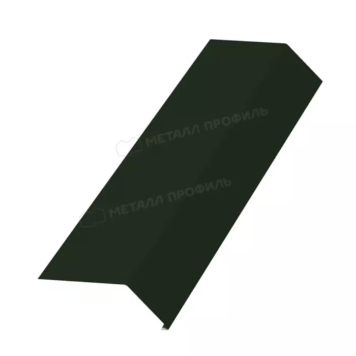 Купить планка металлпрофиль карнизная viking mp e 0,5 мм 100х69 (2м)								 бутылочно-зеленый
