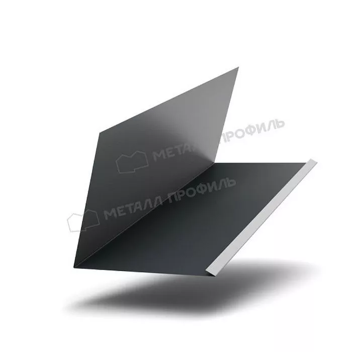 Купить планка примыкания верхняя к трубе fastclick viking mp 0,45 мм (250*240) (2м)