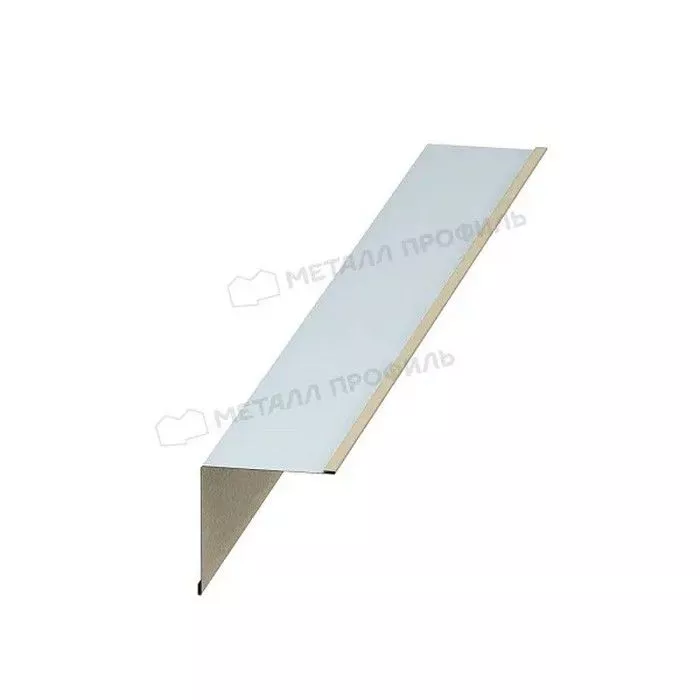 Купить планка металлпрофиль угла внутреннего ecosteel 0.5 мм 75х75 (2м)