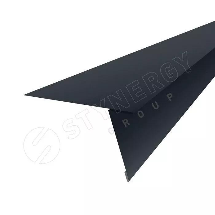 Купить планка карнизная для смарт фальц про corundum mat 0,5мм (2м) мокрый асфальт 