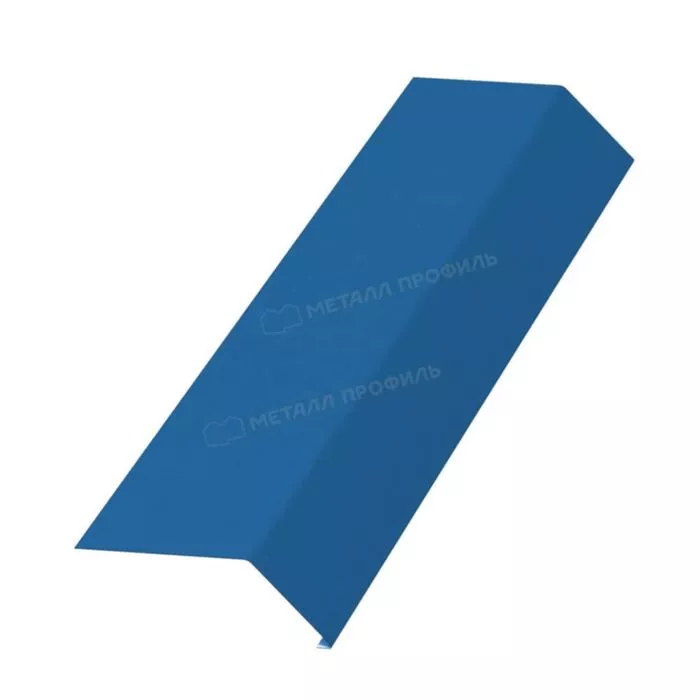 Купить планка металлпрофиль карнизная norman 0,5 мм 100х69 (2м) синее небо