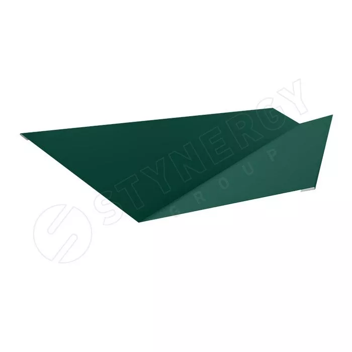 Купить планка ендова стинержи верхняя pe 0,4 мм 145x145 (2м)	 зеленый мох