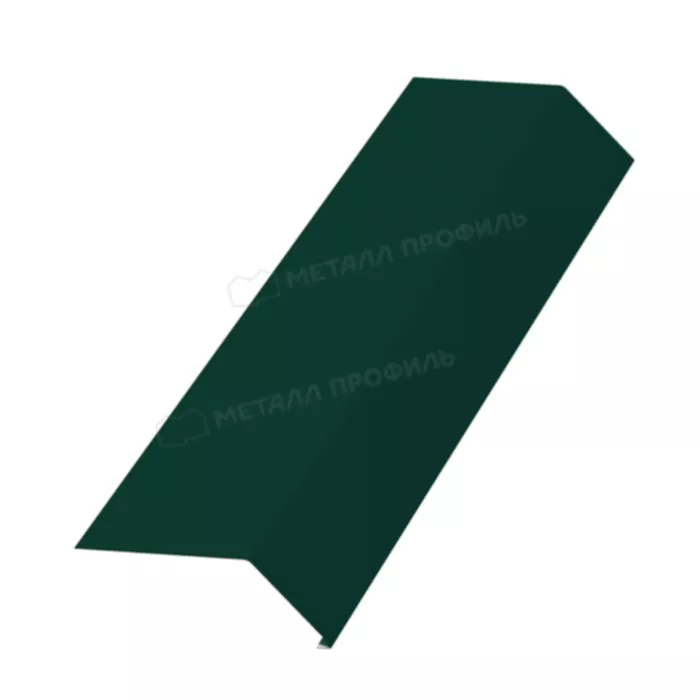 Купить планка металлпрофиль карнизная norman 0,5 мм 100х69 (2м) зеленый мох
