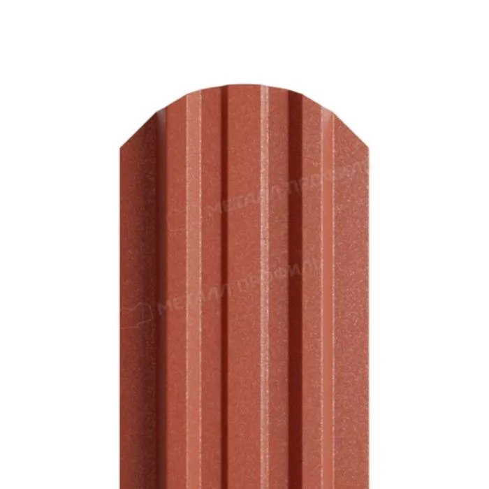 Купить штакетник металлпрофиль lаne-o 16,5х99 norman 0.5 мм коричневая медь