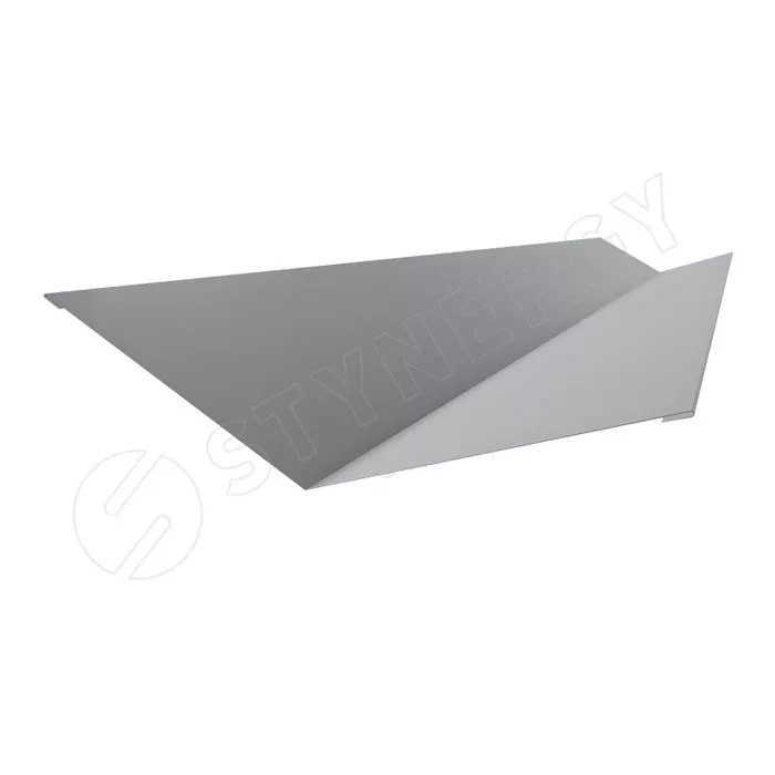 Купить планка ендова стинержи верхняя pe 0,4 мм 145x145 (2м)	 серый