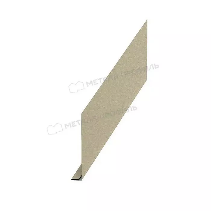 Купить планка металлпрофиль карнизного свеса ecosteel 0.5 мм 200х30 (2м)