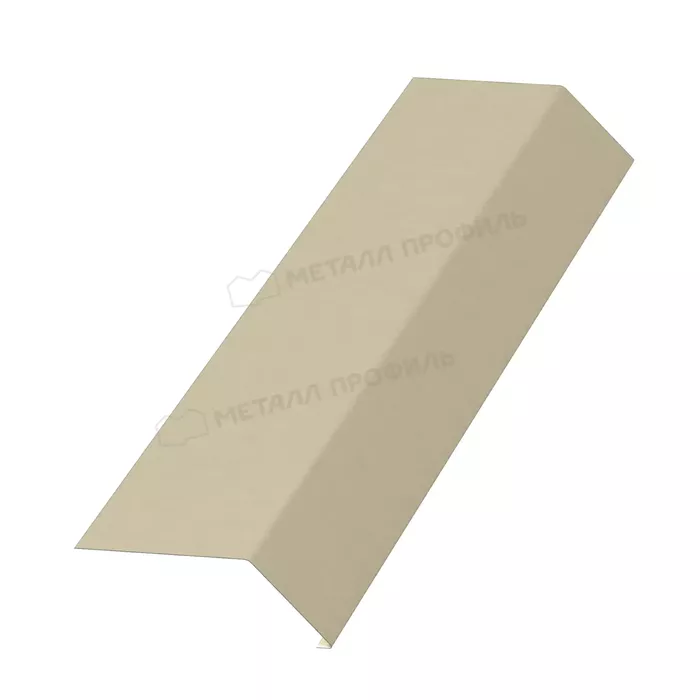 Купить планка металлпрофиль карнизная norman 0,5 мм 100х69 (2м) светлая слоновая кость