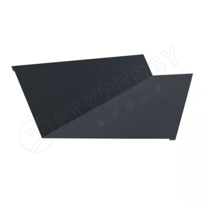 Купить планка примыкания стинержи нижняя graphite45 0,45 мм 122х260 (2м)			 мокрый асфальт 