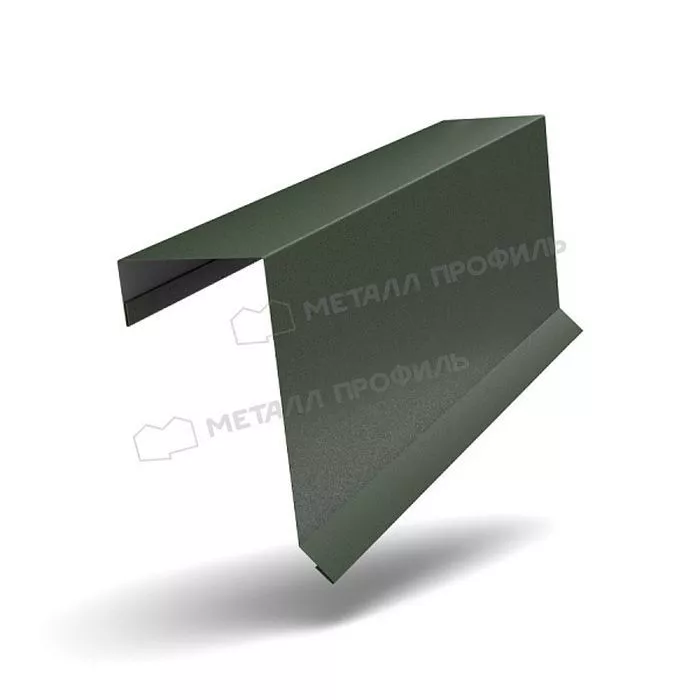 Купить планка торцевая кровельная fastclick viking mp-e 0,5 мм (65*130) (2м) бутылочно-зеленый