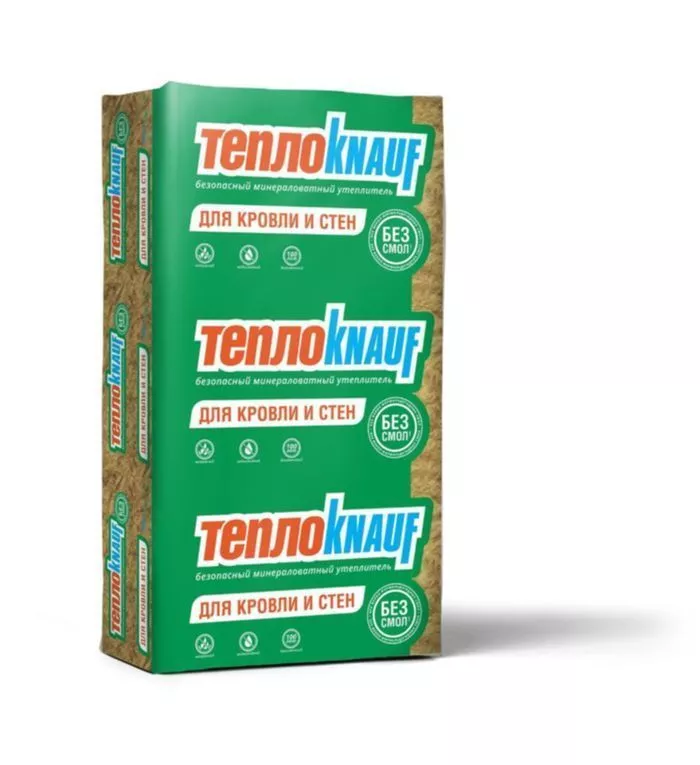 Купить утеплитель кнауф проф ts 034 aquastatik плита  6,24 м2/0,624 куб.м 